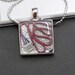 Pink Blue White Cable Pendant