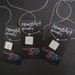 Custom Apple Keyboard Key Pendant Charm