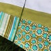 Olive Kitchen Towels (flour sack, tea towel), set of 2, olive green and blue, man's present, housewarming or bithday gift
