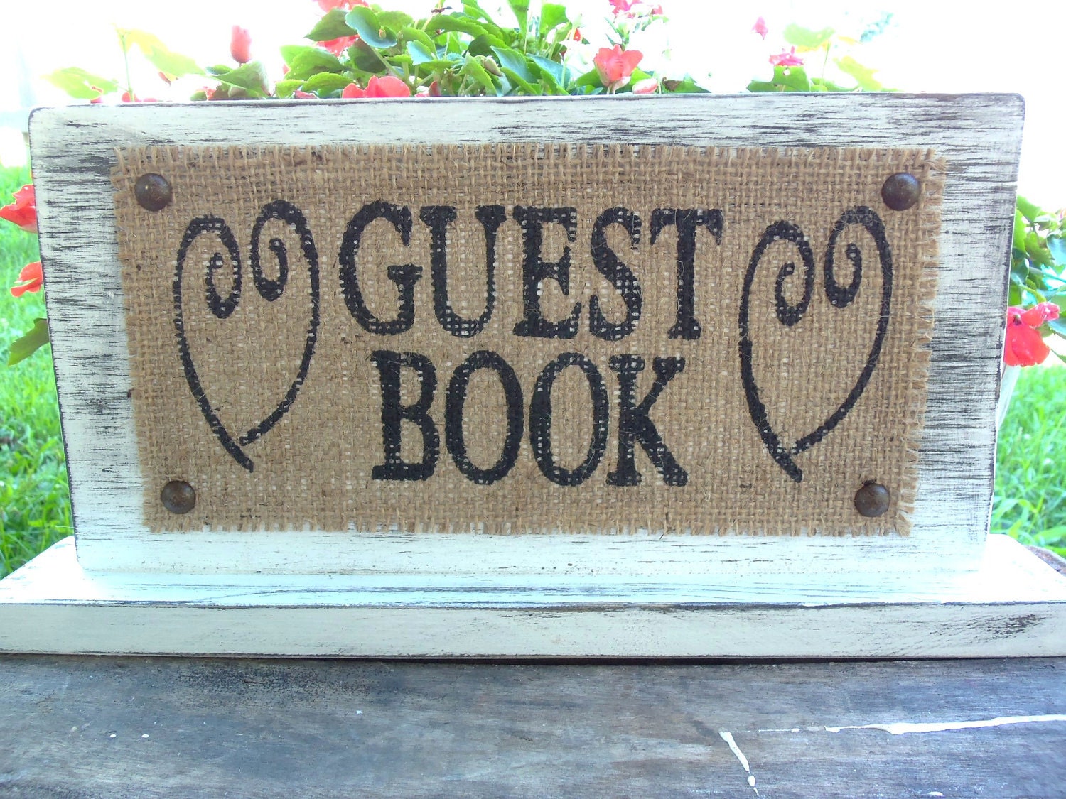 photo guest book sign