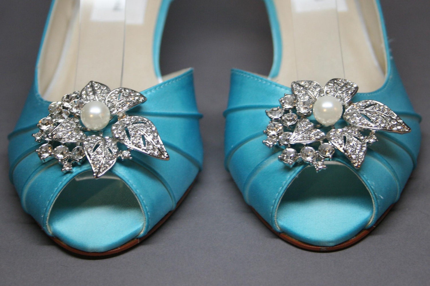 Custom Wedding Shoes Tiffany Blue by EllieWrenWeddingShoe on Etsy