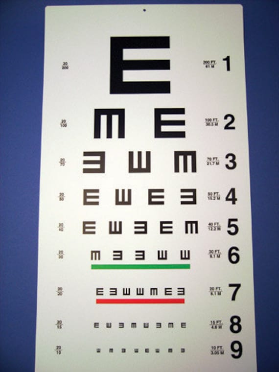 Items similar to Authentic Eye Doctor Office Eye Exam ...