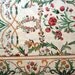 Warner Designer Fabric Sample - Large Flower Border - Chenies - Cotton Screen Print