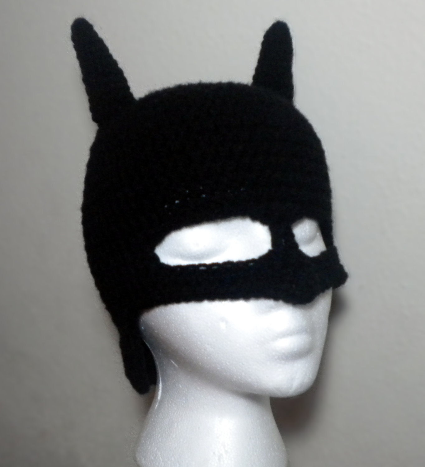 Superhero Mask Crochet Pattern Toddler size