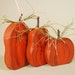Wood Pumpkins Autumn Decorating Halloween Thanksgiving Trio of