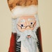 Santa Cypress Knee Handpainted Wood Santa Figurine