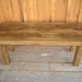 Reclaimed Chestnut Bench