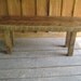 Aged Oak Bench