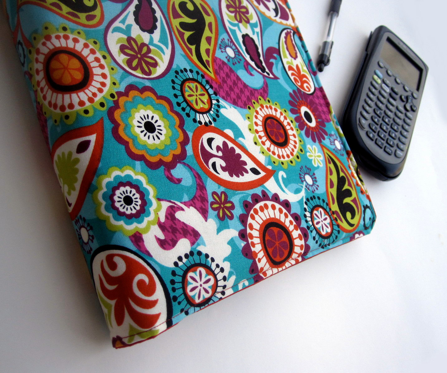 PAISLEY PARADISE 3 Ring Binder Fabric Covered Binder 1 Inch