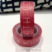 With Love Paper Tape - Masking Tape single roll in Red and White