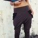 SALE - Drop crotch pants, Women harem pants, Brown pants, Loose pants, Jogger Pants