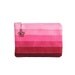 Medium zipper cosmetic pouch in lovely pink- felt pouch - small purse - cosmetic pouch
