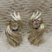 Vintage Rhinestone Earrings by Coro