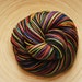 Electric Boogie in Toula Sock, Self Striping, 80/20 Superwash Fingering Sock Weight