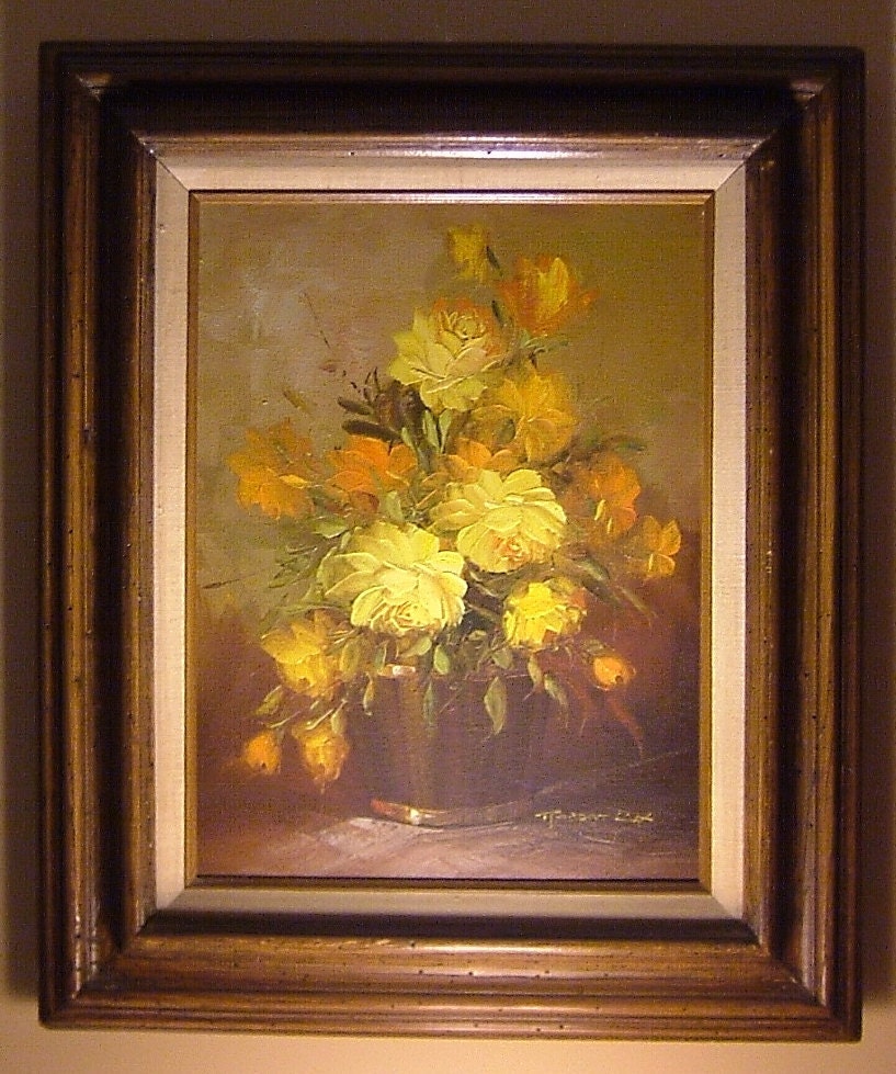 Robert Cox Signed Oil Painting