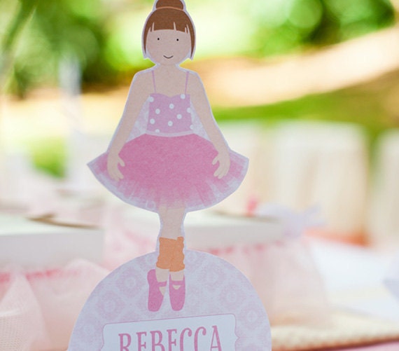 Ballerina Party Printable Kit