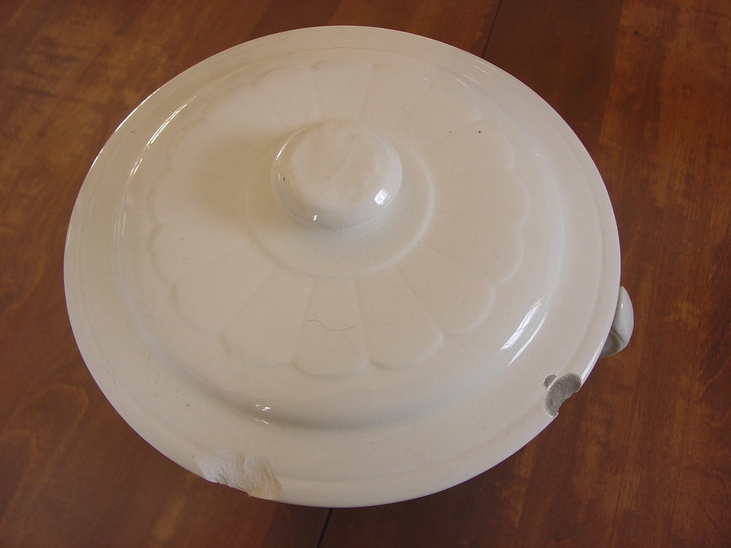 Chamber Pot Thunder Mug Warranted D.E.Mc.N.P.Co Liverpool