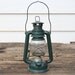 Vintage Green Swallow Brand Lantern