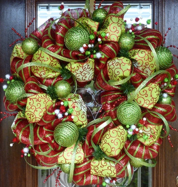 Whimsical Christmas Wreath 30