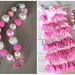 Lace Ruffle Petti Rompers with satin bows in different colors