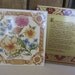 RESERVED FOR THERESA - Avon Floral Expression Tile Happiness Vintage 1983