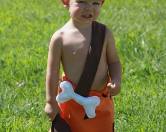 bam bam costume- and clubFlintstone costumes bam bam 2t 18 12 9 months