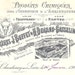 1903 Antique French Document Invoice Fantastic Engravings Typography and Handwriting from Vintage Paper Attic