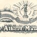 Antique French Document Invoice Pretty Letterhead and Typography from Vintage Paper Attic