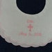Fancy Cotton Dress Bib suitable for Baptism, Christening or Dedication or other special occasions