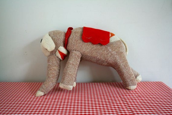 sock monkey elephant