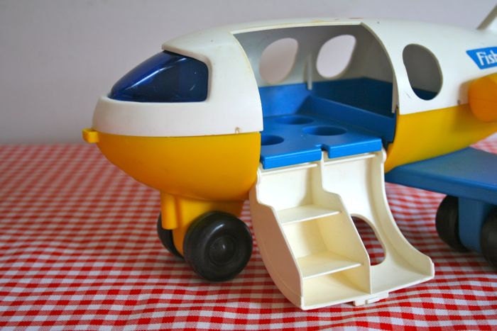 fisher price airplane vintage