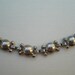 Vintage Metal Links Choker Necklace