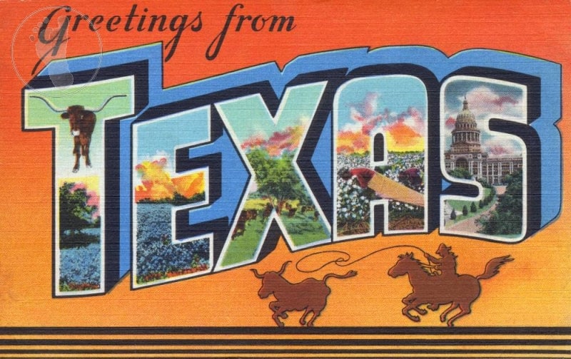 Vintage Texas Postcard 37