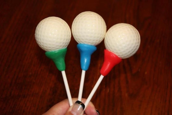 Items similar to One Dozen Golf Ball Cake Pops Made to