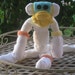 Diaper Monkey Baby Gift or Shower Centerpiece