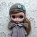 SALE % Earth Mohair Helmet for Blythe
