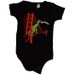 Infant Black Dinosaur Onesie by Animalinstinctsshop on Etsy