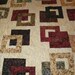 Twin Sized Squares Quilt - 64" square