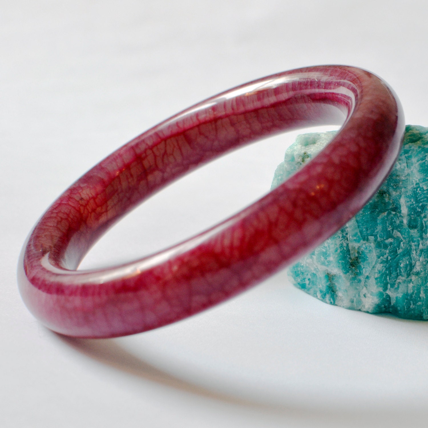 red jade stone bracelet