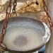 Vintage Rustic Planter, Copper hanging bowl, metal, garden decoration, indoorgarden, Cottage chic, Gift for man, Gardener