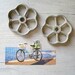Garden Water Valve Knobs, Vintage gray knobs, Craft supply