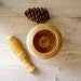 Mortar Pestle, Vintage wood mortar and pestle, herb mortar and pestle, rustic kitchenware, French country, cottage chic