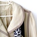 Vintage Women Raincoat, Women Beige Raincoat, Mid century fashion, mad men, autumn fashion, winter