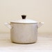 Vintage Aluminum Pot, Rustic Kitchen ware, Mid century, Farmhouse