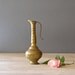 Oriental Copper Pitcher, Rustic bud Vase