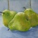 Family of Pears Still Life Oil Painting on Etsy