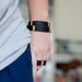 RESERVED for Alina Unisex Double Wrap Brown Leather Bracelet w/ golden clips by pardes israel