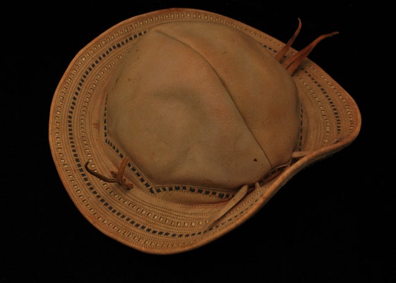 Brazilian leather gaucho hat Brazilian cowboy hat.
