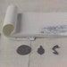 writing pad by Inoue Yoko (monochrome)
