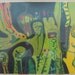 RESERVED FOR EMILY Framed Signed art, Color Bob Click Night Expulsion